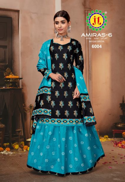 Jt Amiras 6 Designer Daily Wear Wholesale Dress Material Collection